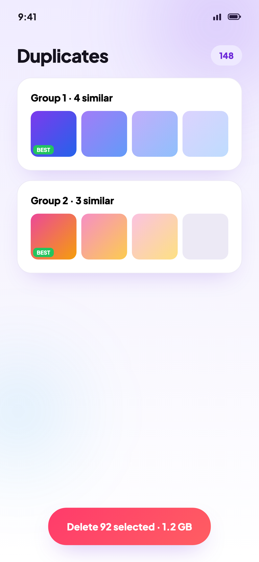 FreeSpaces duplicate photo finder